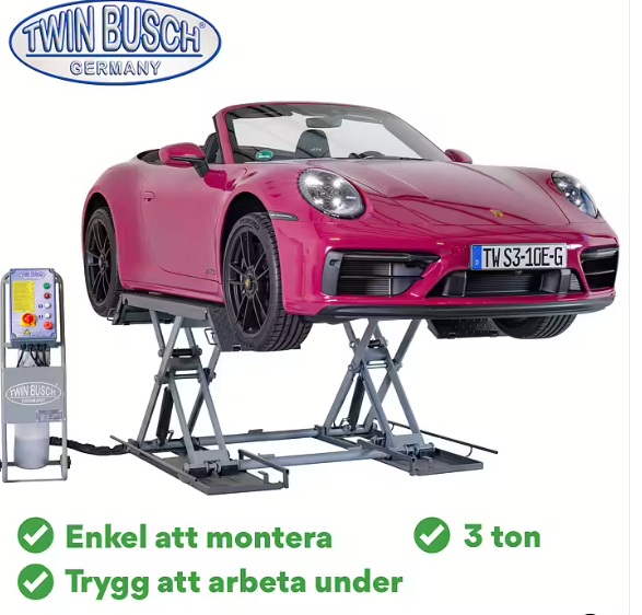 Låglyftande saxlyft TWS3-10E-G